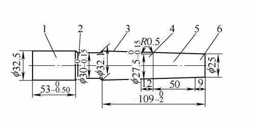 刀具圓錐柄的快速車削